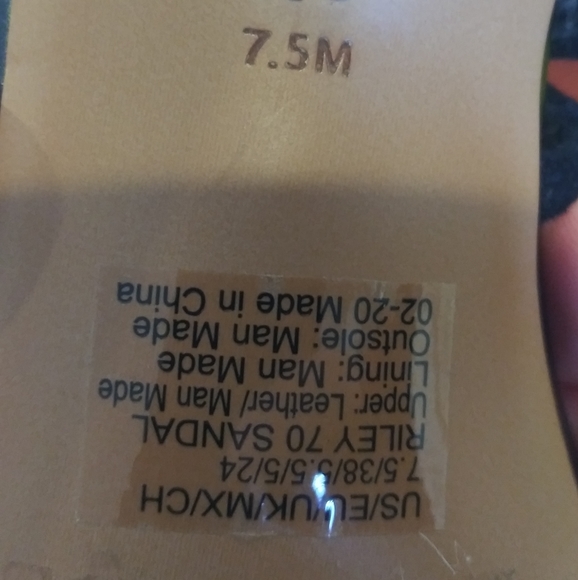 Kenneth Cole New York. woman riley 70 strappy barely there dress sandals - Picture 11 of 11